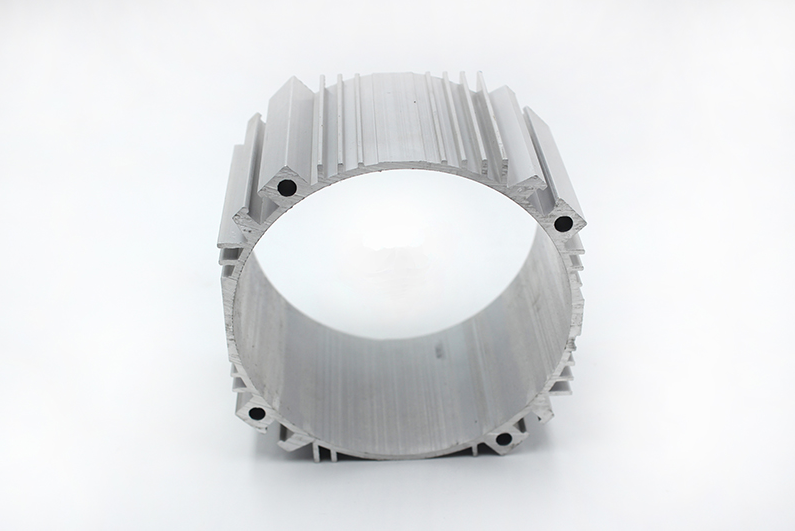 DC aluminum motor housing